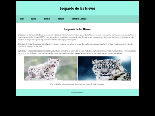 leopardo-de-las-nieves screenshot