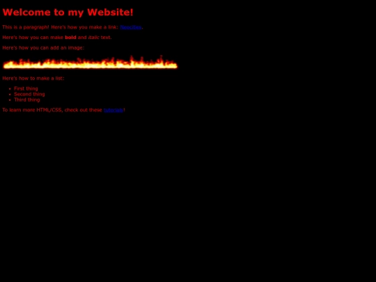 index screenshot