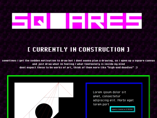 squares screenshot