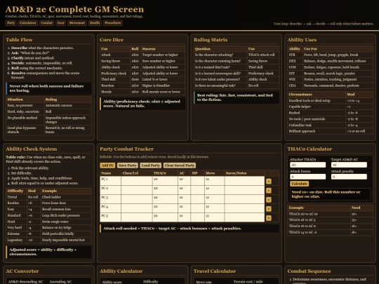 adnd-2e-gm-screen screenshot