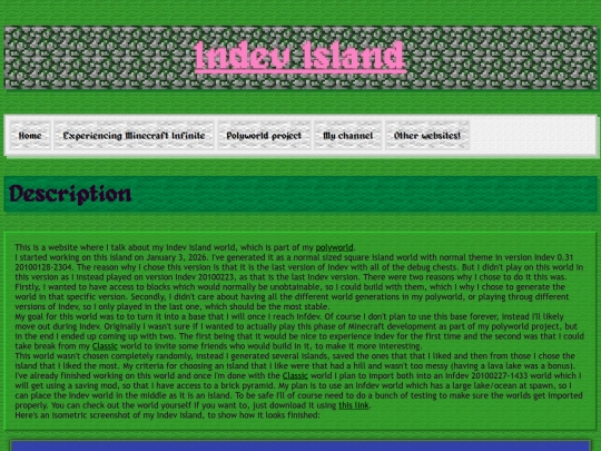 IndevIsland screenshot
