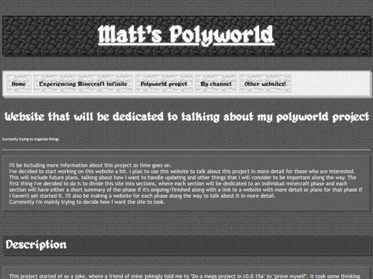 Polyworld screenshot