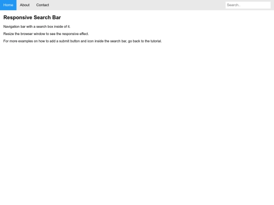 search screenshot