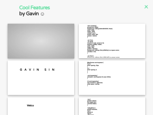 coolFeature screenshot