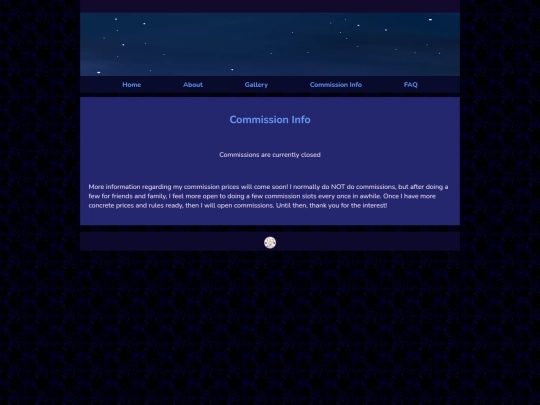 Commission_Info screenshot