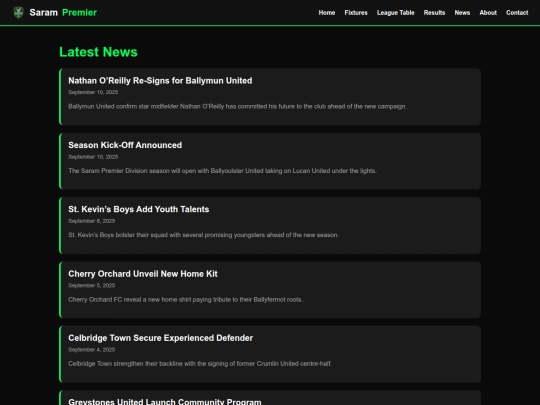 news screenshot
