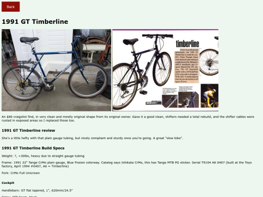 1991_gt_timberline screenshot
