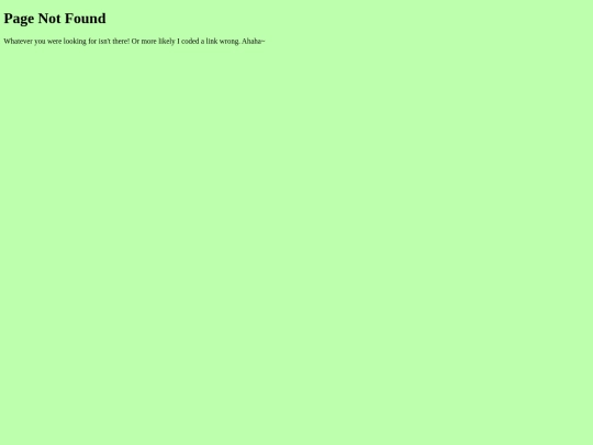 not_found screenshot