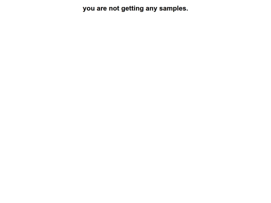 samples screenshot