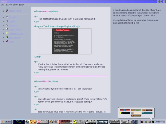 stadt/logfile screenshot