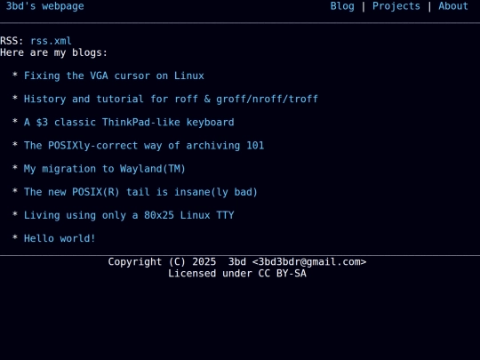blogs screenshot