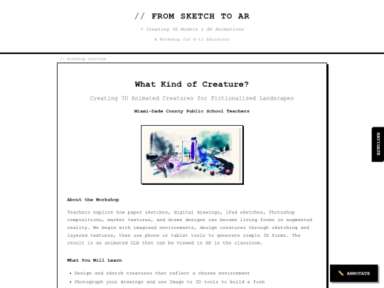 Workshop2d-3d-AR screenshot