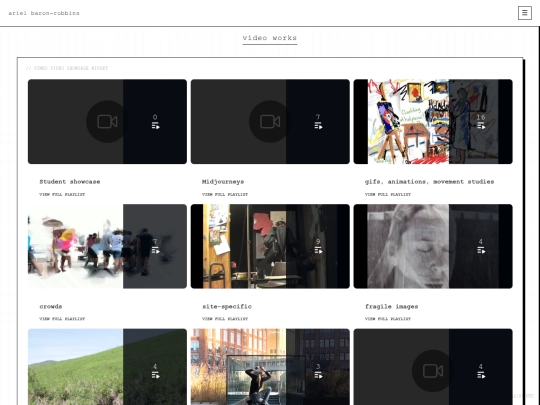 video-widget-page screenshot