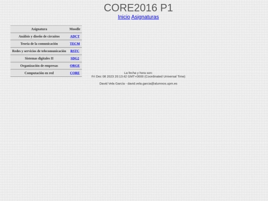 Practica1/asignaturas screenshot