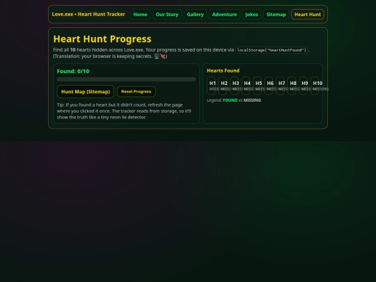 hunt screenshot