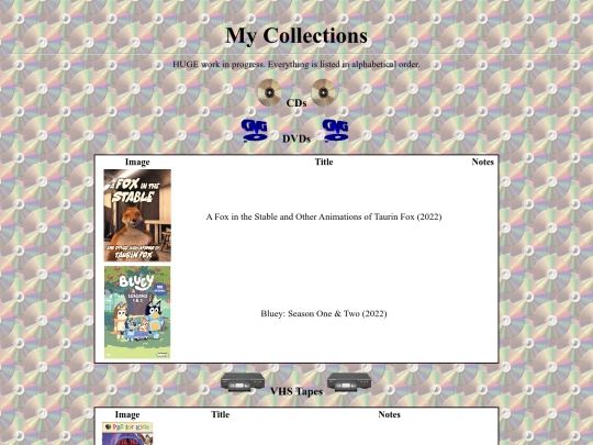 collections screenshot