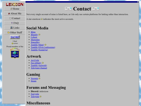 contact screenshot