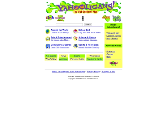 yahooligans screenshot
