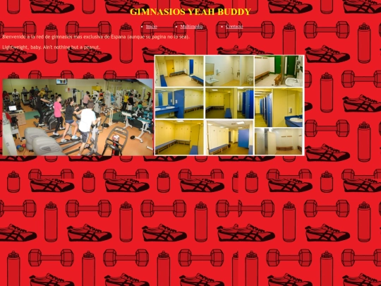 Pagina_gym screenshot