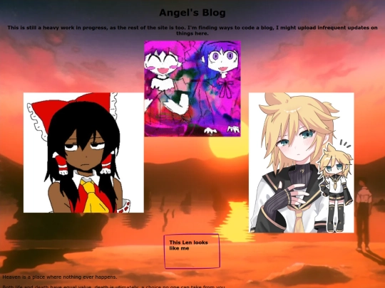 blog screenshot