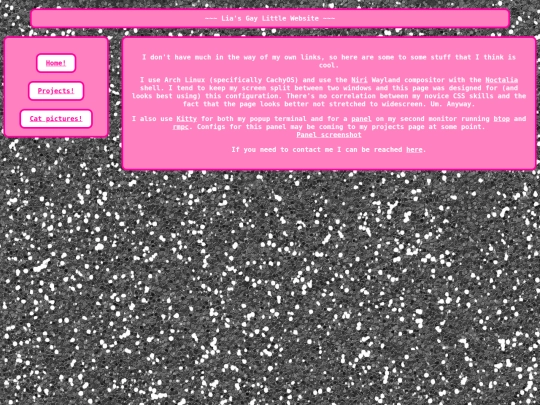 links screenshot