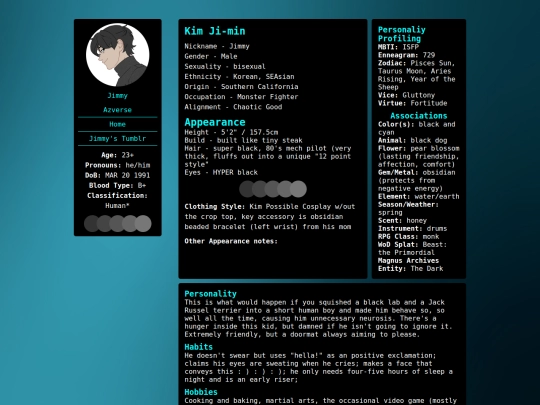 azverse/chara/jimmy screenshot