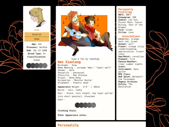 azverse/chara/xiao screenshot