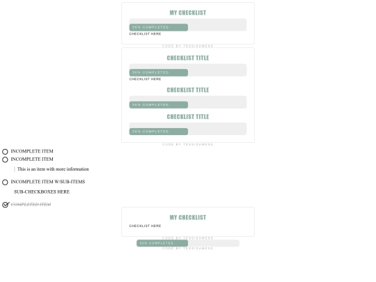 layout_tests/checklist_trackers screenshot