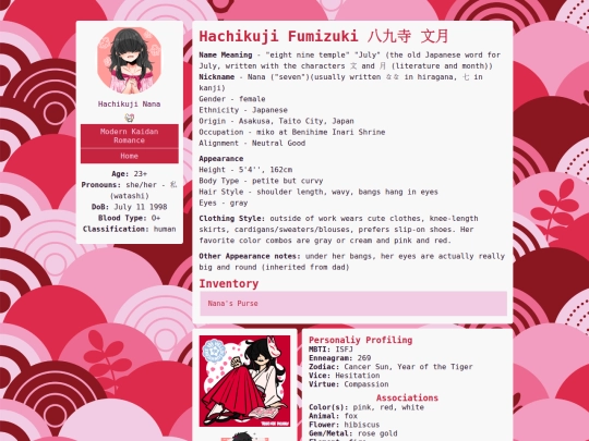 modern_kaidan_romance/charabio/nana screenshot