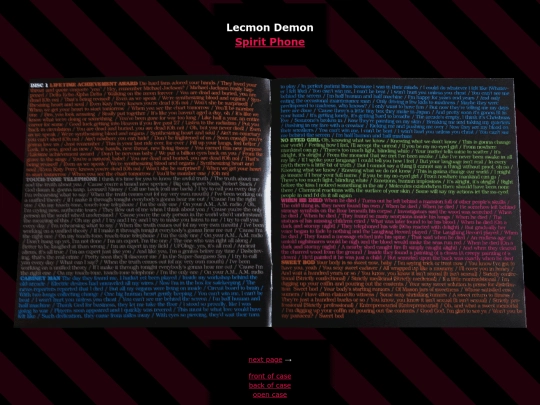 cds/lemon demon/sp booklet 1 screenshot