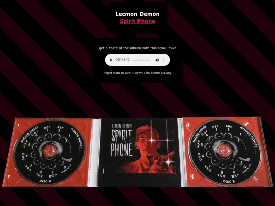 cds/lemon demon/sp open screenshot