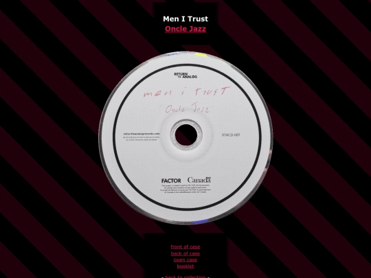 cds/men i trust/oncle disc screenshot