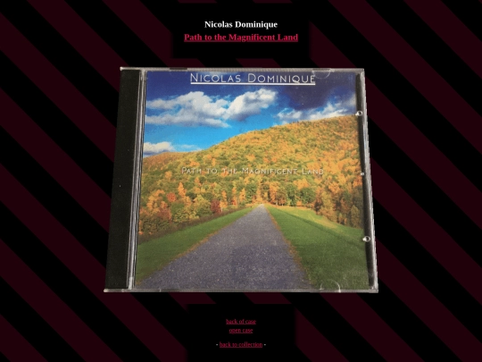 cds/nicholas dominique/pttml cover screenshot