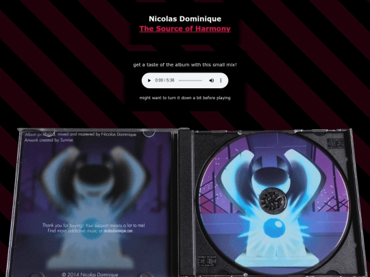 cds/nicholas dominique/tsoh open screenshot