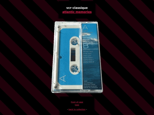 cds/vcr-classique/am back screenshot