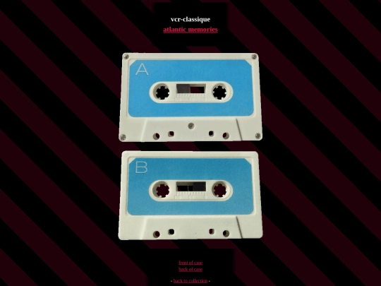 cds/vcr-classique/am tape screenshot