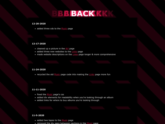 changelog 2020 screenshot