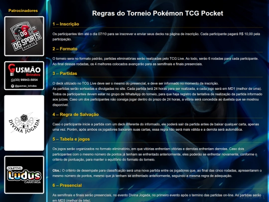 regras screenshot
