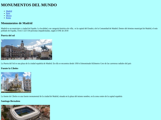 Monumentos/Monumentos screenshot