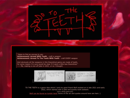 ToThe/Teeth screenshot