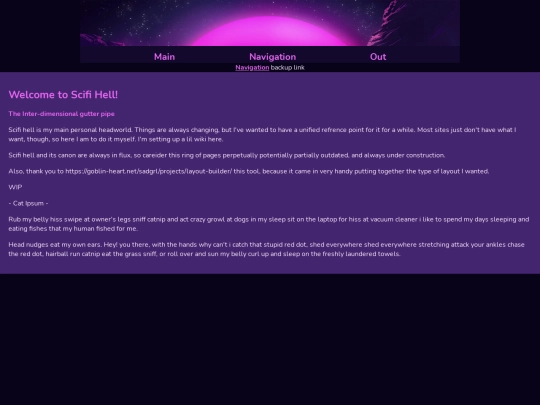 scihell/Main screenshot