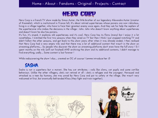 hero-corp screenshot