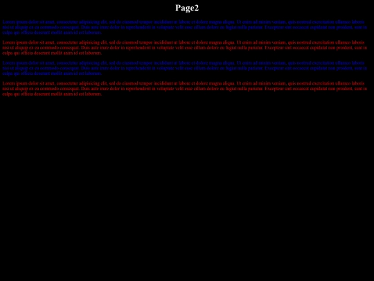 page screenshot
