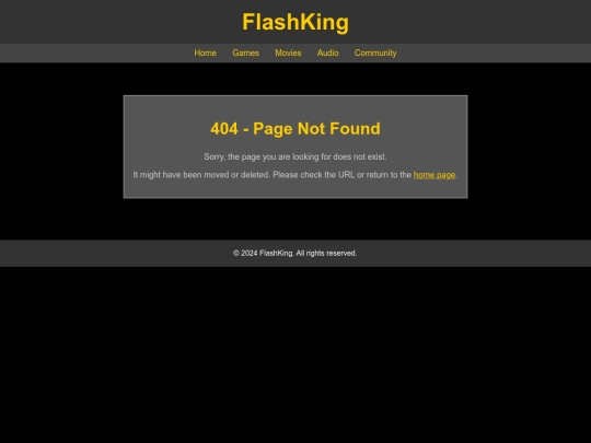 not_found screenshot