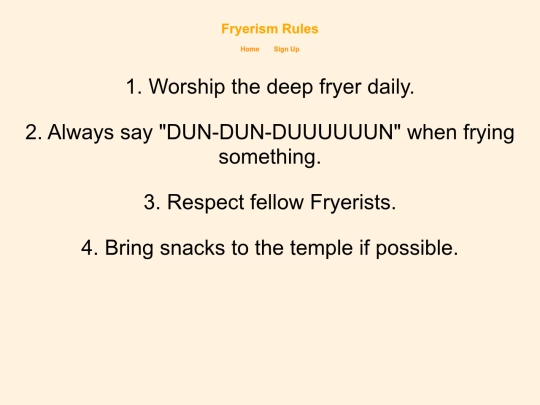 rules screenshot
