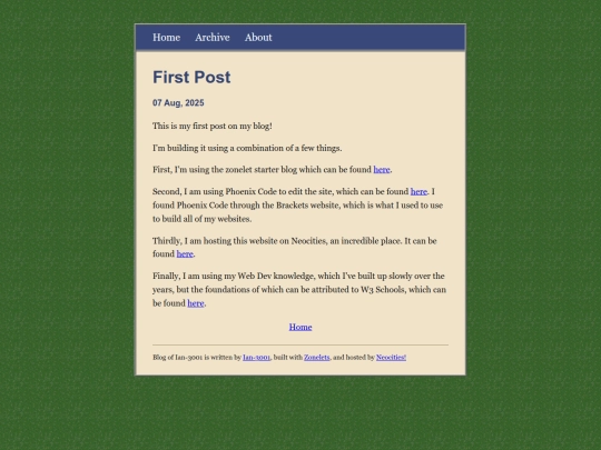 posts/2025-08-07-First-Post screenshot
