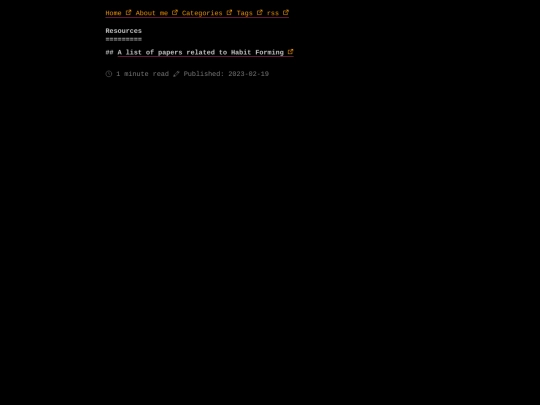 categories/resources screenshot