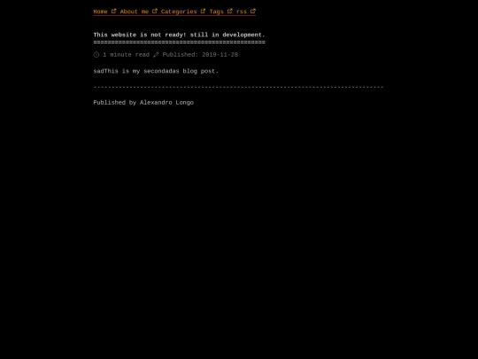 test screenshot