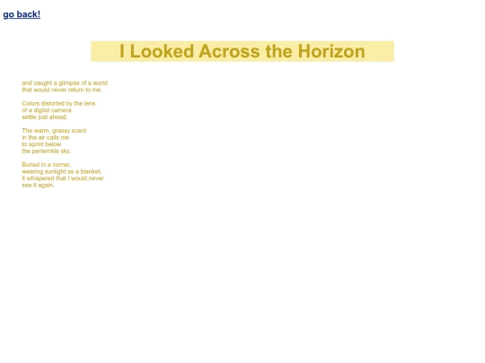 mywriting/ilooked screenshot
