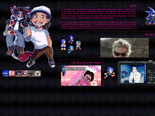 aboutme screenshot